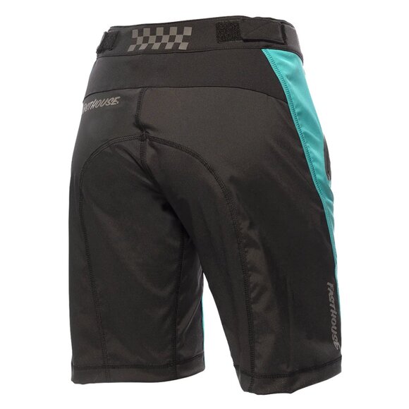 Fasthouse Women's Crossline Mountain Bike Shorts Teal Size 6 NWT - Picture 4 of 6